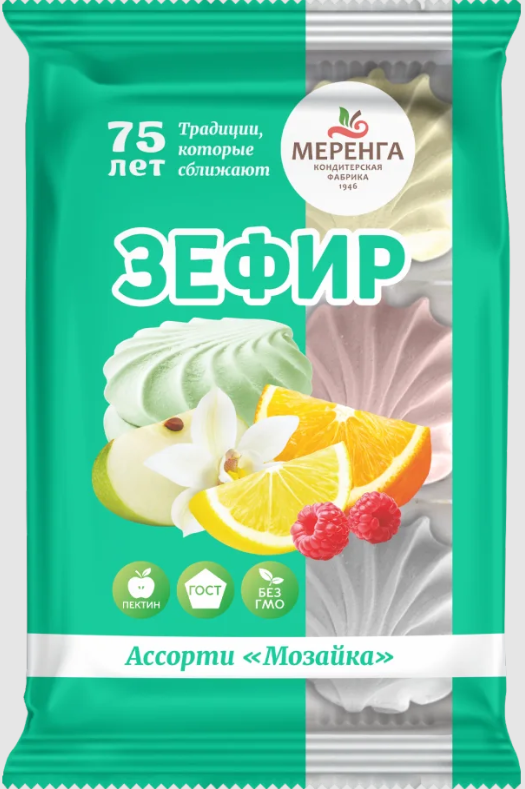  Меренга Зефир Мозайка, 270г  в Кстове