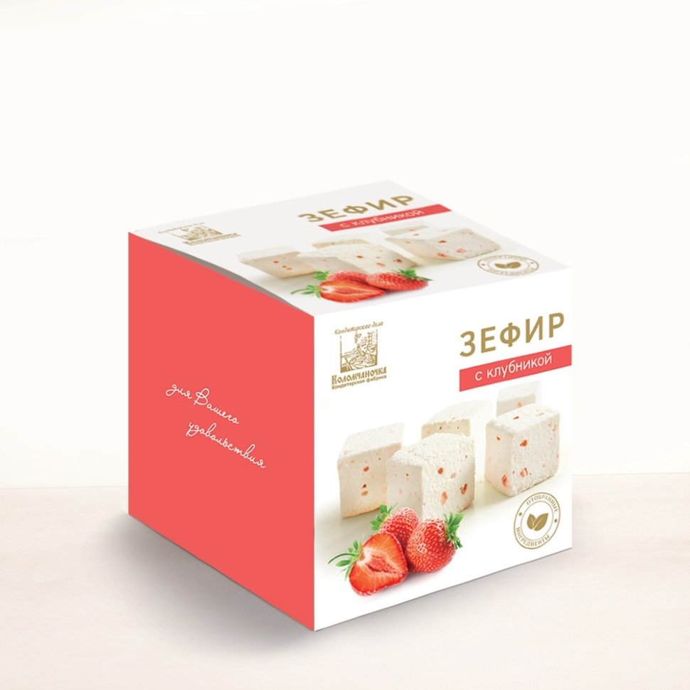  Зефир с клубникой 180г  в Кстове