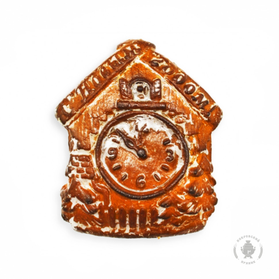  Пряник печатный  Часы, 300г(начинка сгущёнка+орех) в Кстове