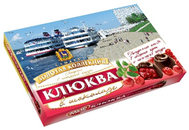  КФ МИР Клюква в шоколадной глазури 160г в Кстове